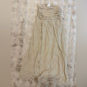 SHEIN Elegant Cream Maxi Skirt